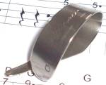 Geipel thumb pick, size 6, German Silver Steel